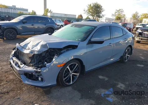 2021 Honda Civic Sport from USA, damaged, VIN SHHFK7H40MU426006